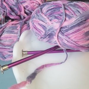 🛍️3 for $30🛍️ Cat's Meow Yarn in Mauves Bundle